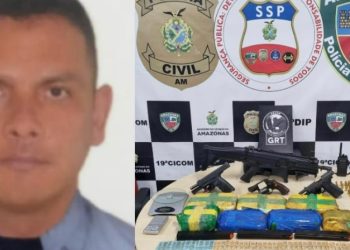 Armado até os dentes, sargento da PM atira nos colegas em Manaus para não ser preso