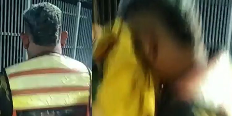 Vídeo chocante: mototaxista atingido por carro em Manaus fica com o rosto em carne viva