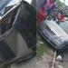 Carreta desgovernada arrasta carros na Autaz Mirim