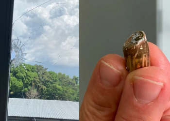 Bala perdida atinge laboratório Ciências Farmacêuticas da Ufam