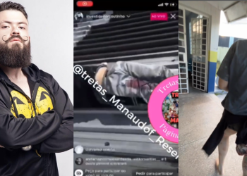 Após desafiar a polícia e os traficantes, ‘motorista doidão’ é baleado em Manaus