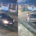 Veja: Jovem se joga de carro em movimento, mas motorista para e a coloca novamente em veículo