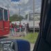 Barra de direção de alternativo quebra e provoca choque de ônibus na Torquato