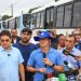 Prefeito entrega novos ônibus e frota renovada de veículos soma 272 em Manaus