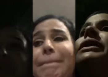 Pouco antes de morrer, mulher grava vídeo acusando o marido: ‘Se eu tiver morta, foi Leandro’; veja