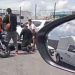 Motoqueira é atingida por carro e fica em estado grave na Cidade Nova
