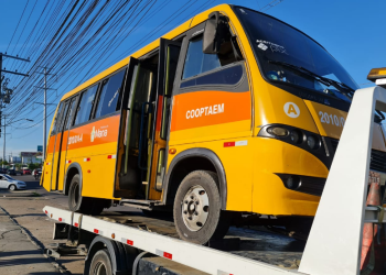 “Amarelinho” em Manaus é dirigido por motora sem CNH na Autaz Mirim