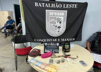 Após troca de tiros com a PM em invasão na Zona Leste de Manaus, homem acaba morto