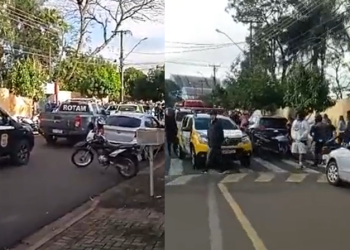 ‘Deu 16 tiros’: vídeos mostram desespero dos pais após ataque em escola