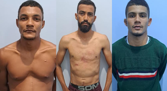 Trio de alta periculosidade que fugiu pela porta da frente de delegacia no AM é procurado