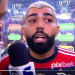 Gabigol esculacha Eric Faria e diz que problema do Flamengo é com a imprensa: ‘Falam m3rda’; vídeo