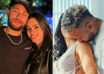 Após colocar chifre na noiva, Neymar faz vídeo fofo para anunciar que eles esperam uma menina