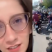 Vídeo: motoboys gritam ‘nariguda’ e fazem buzinaço contra servidora da Semsa em Manaus