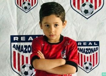 Atleta amazonense de 6 anos é aprovado para jogar no Flamengo
