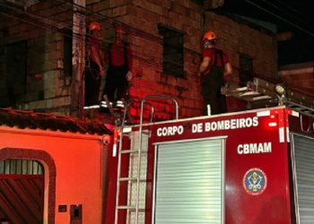 Cena forte: Vulgo ‘Cremosinho’ tomba do segundo andar de casa após morrer a tiros em Manaus