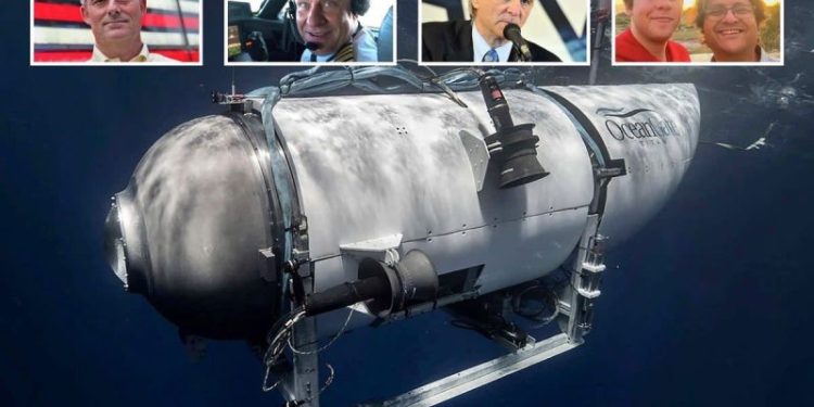 Todos no submarino estão mortos: ‘nossos corações estão com essas cinco almas