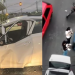 Dois acidentes são registrados na Cosme e Ferreira; um deles foi com motorista de app que dormiu