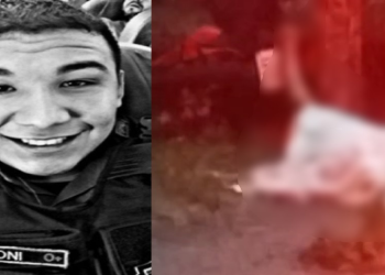 Cabo da PM perde a direção em moto e morre ao colidir com poste na Zona Norte de Manaus; vídeo