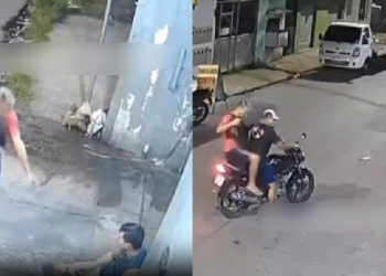 Vídeo mostra Bené e comparsa tocando o terror e fazendo arrastão no Cidade de Deus; veja