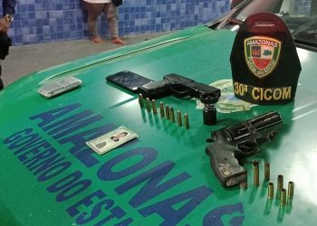 PM leva tiro na perna após troca de tiros com traficantes no bairro Jorge Teixeira