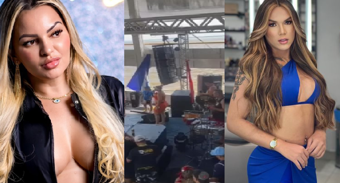 Barraco! Esposa de Guto Lima acusa Sereia Lima de ser ‘penetra’ em barco a caminho de Parintins