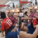 Vídeo: Flamenguista e ‘coroa’ vão pra porrada por causa de peixe dentro do supermercado Vitória