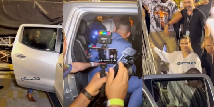 Vídeo: Repórter de Milhões é chamado de ‘incoveniente’ por invadir carro de Aline Barros em Manaus