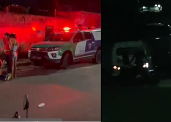 Momento exato de assassinato de homem no São José é gravado por celular; veja