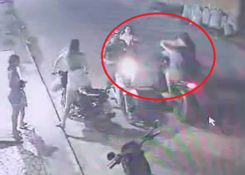 Vídeo: Pistoleiros chegam atirando em mulher na frente de criança; ela sobreviveu