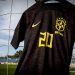 Seleção jogará com uniforme preto pela 1ª vez na história