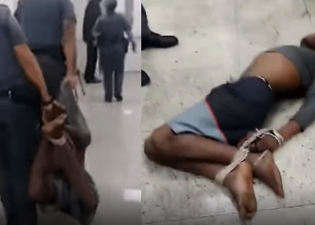 Juíza mantém prisão de homem amarrado por PMs que furtou chocolate no supermercado