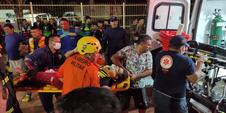 Mototaxista tem pé arrancado em acidente violento; imagens sensíveis