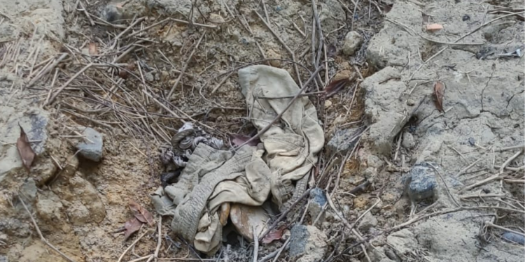 No Puraquequara, ossada humana é encontrada em cova rasa