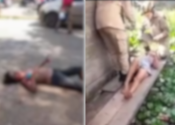 Vídeo: Mulheres ficam feridas após protagonizarem UFC com faca e tora de madeira em Manacapuru