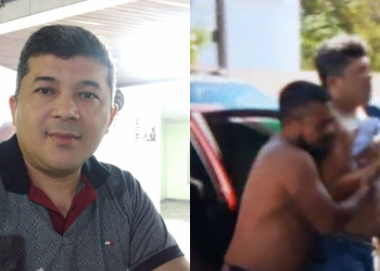 Bandidos assaltam Lan House e tentam matar dono a tiros; assista