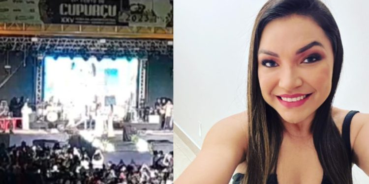 Em Presidente Figueiredo, Joana Darc é vaiada ao ser chamada para subir no palco da Festa do Cupuaçu