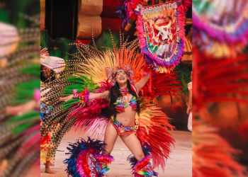 Porta-Estandarte do Garantido é o 1º item da história a assumir sua sexualidade em pleno Bumbódromo