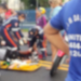Veja vídeo onde motociclista tem perna dilacerada em acidente em Manaus