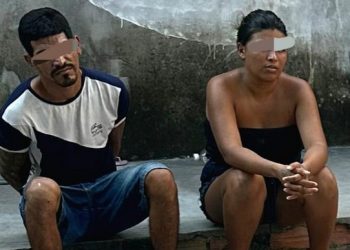 Casal é preso tocando o terror no Jorge Teixeira em carro roubado