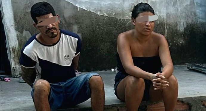 Casal é preso tocando o terror no Jorge Teixeira em carro roubado