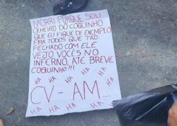 ‘Espionando’ facção rival para Coquinho, Garrafa é executado na porta de casa