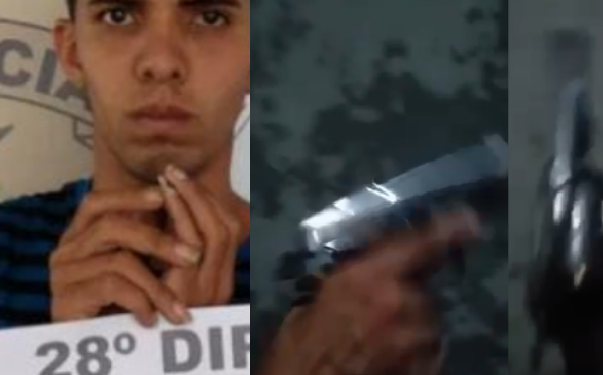 Após “Bebê do CV” morrer em tiroteio com a PM, comparsas exibem armas em Manaus