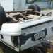 Motorista perde o controle e capota carro na zona Sul de Manaus