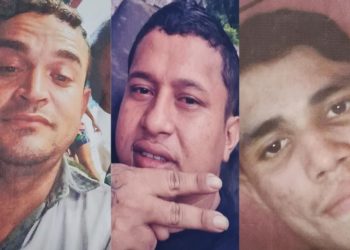 Três homens procurados pela polícia no Amazonas têm as imagens divulgadas