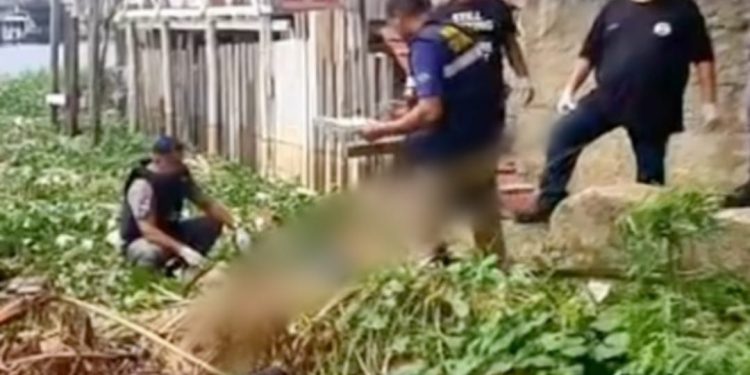 Imagem forte: homem é metralhado com 14 tiros às margens de igarapé em Manaus