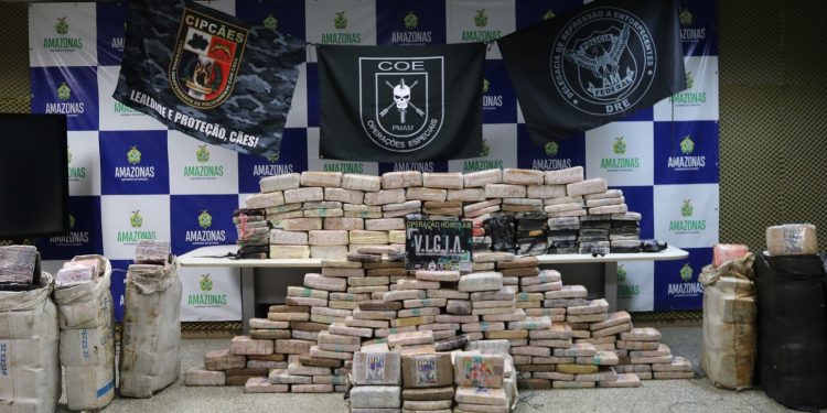 Traficantes do Amazonas tomam prejuízo bilionário causado pela polícia
