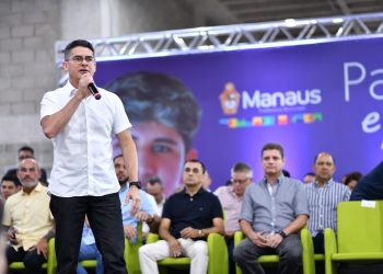 David Almeida e vice-presidente Geraldo Alckmin inauguram distrito para micro e pequenas empresas em Manaus