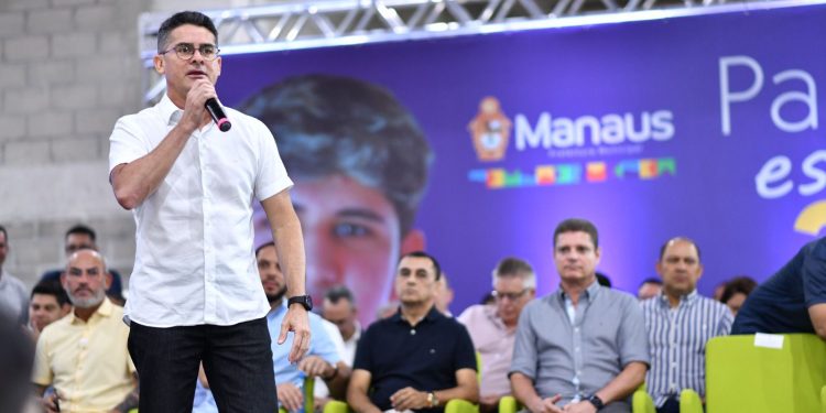 David Almeida e vice-presidente Geraldo Alckmin inauguram distrito para micro e pequenas empresas em Manaus