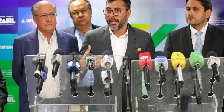 Ministro das Comunicações garante a Wilson Lima internet para cidades do Amazonas com o ‘Norte Conectado’