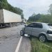 Vídeo: Embriagado, motorista invade contramão e atinge carreta da Bemol